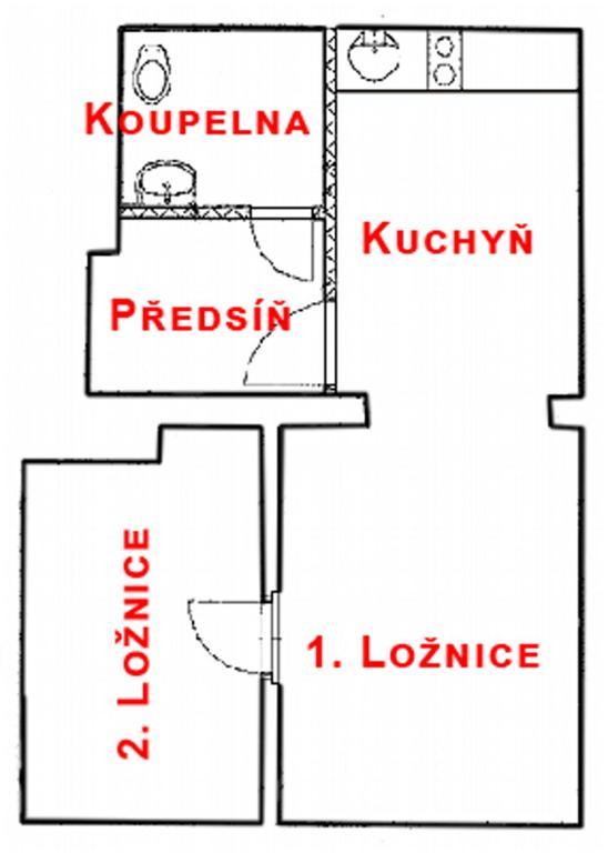 Penzion Apartmán Janov Janov nad Nisou Quarto foto